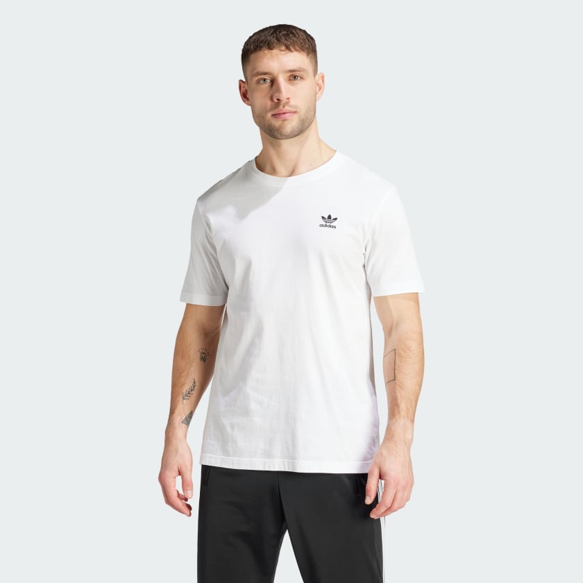 Camiseta Adidas Trefoil Essentials Masculina - Branco - G