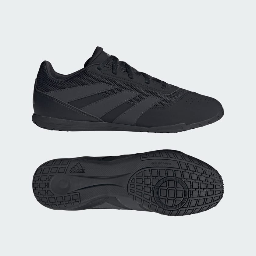 Indoor soccer shoes all black 2025