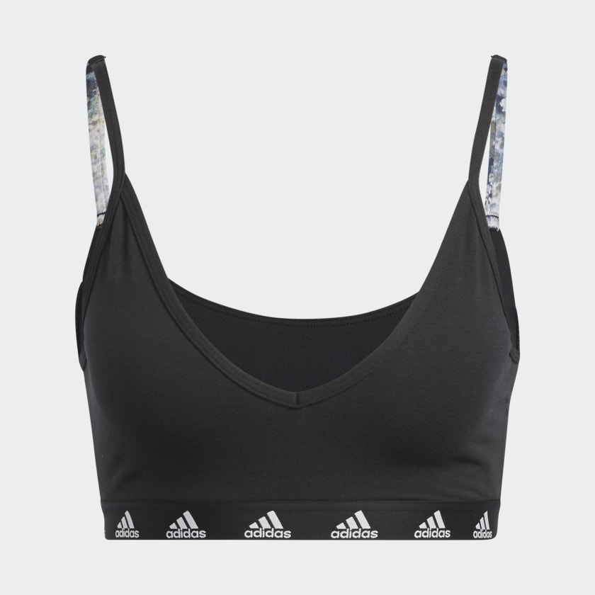 Adidas Women's Techfit Bra - Black/Matte Silver, X-Small 