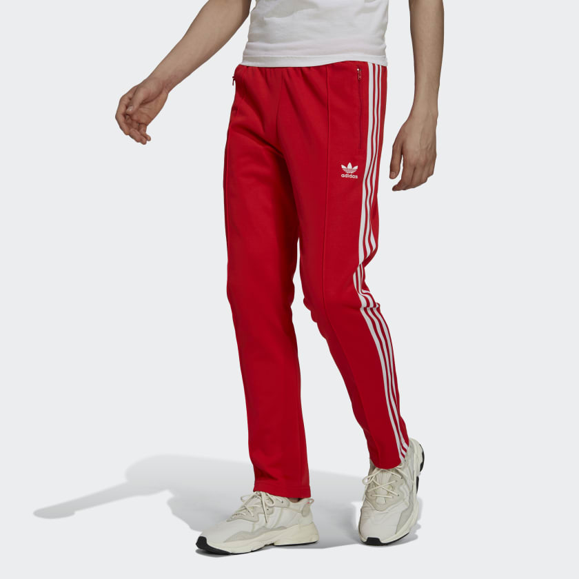Adicolor Classics Primeblue Track Pants Red | Men's Lifestyle | adidas US