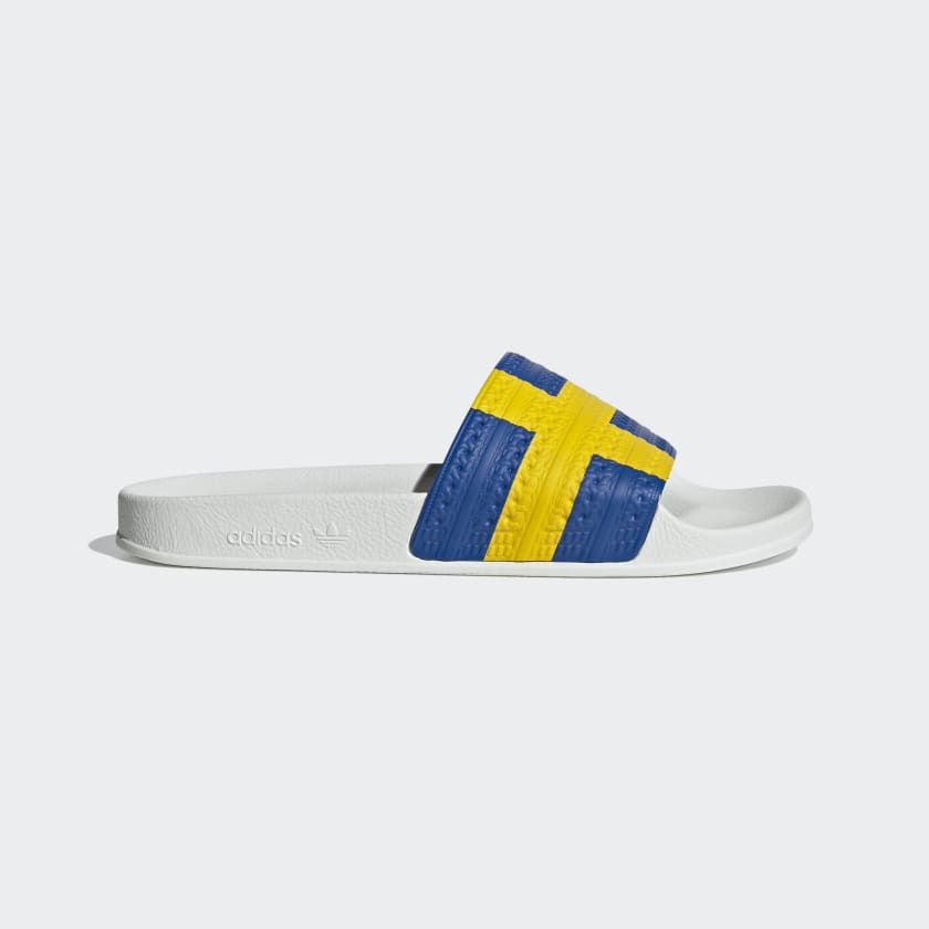 adilette yellow slides