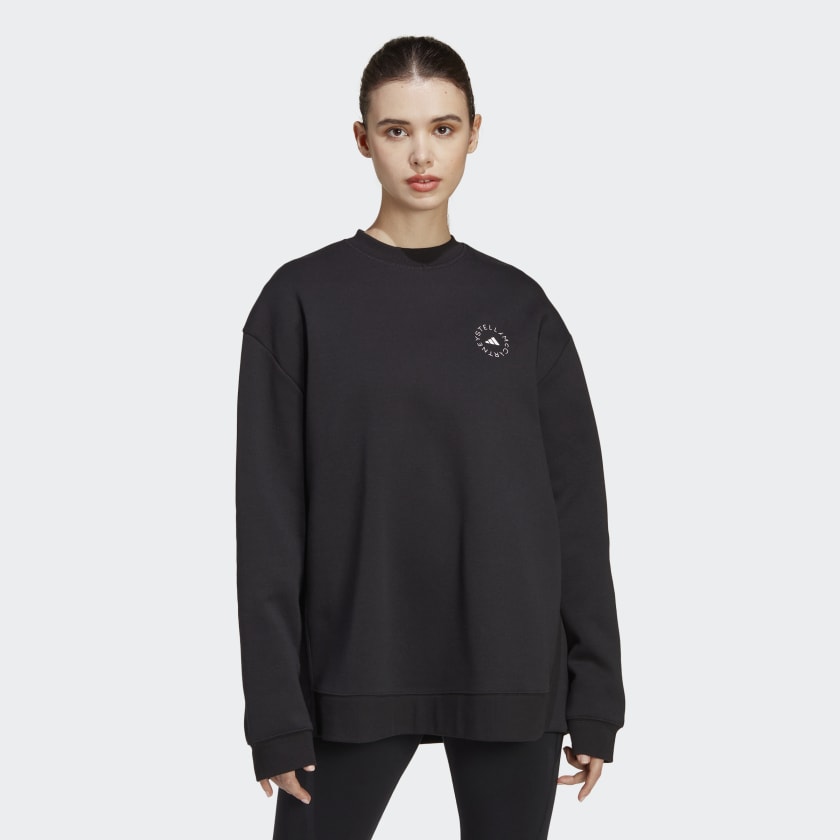 adidas by Stella McCartney Sportswear Sweatshirt - Black | adidas UK