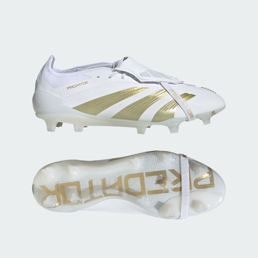 adidas Predator Elite Foldover Tongue Firm Ground Soccer Cleats White Free Shipping with adiClub adidas US