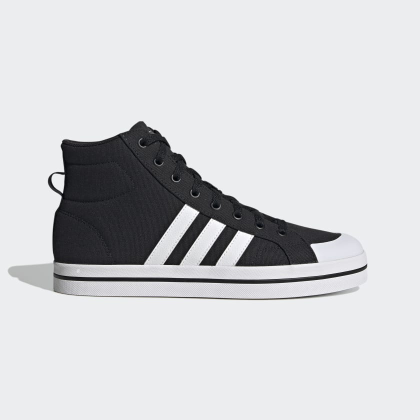 Adidas black mid tops online