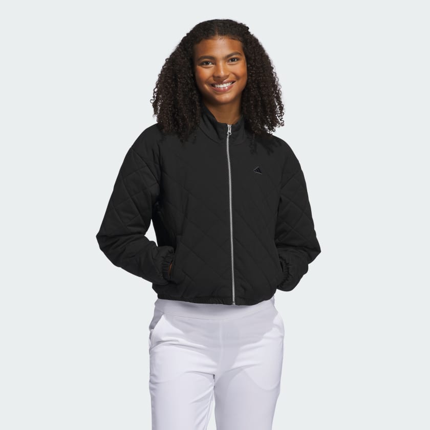 adidas Go to Quilted Jacket Black Free Shipping with adiClub adidas US