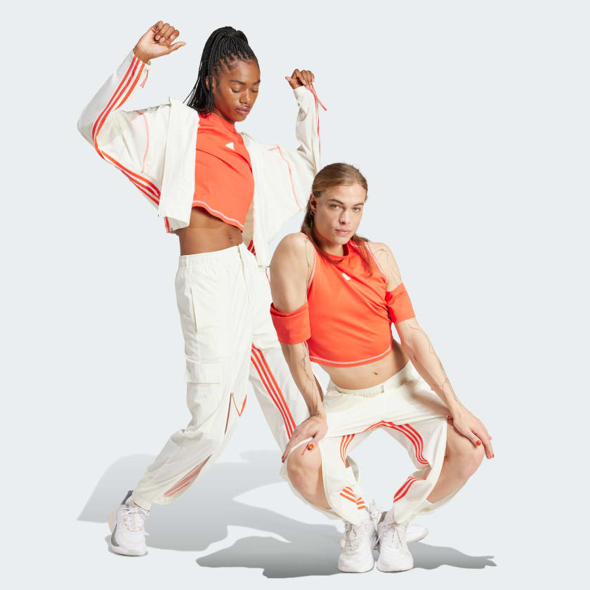 adidas Express All Gender Cargo Pants White adidas India