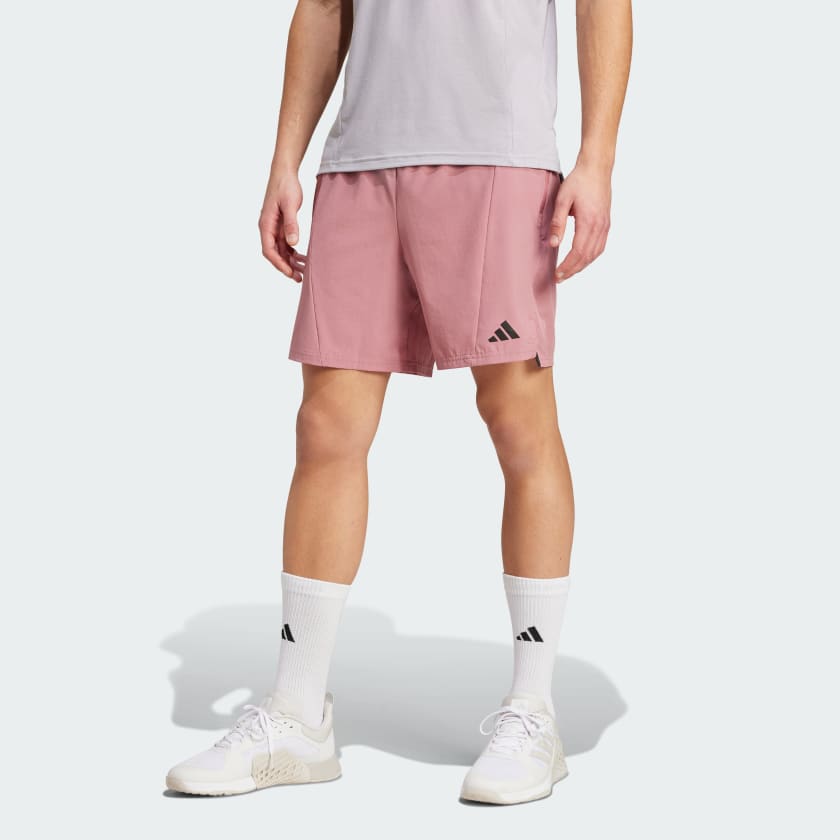 adidas Designed for Training Workout Shorts Pink Free Shipping with adiClub adidas US