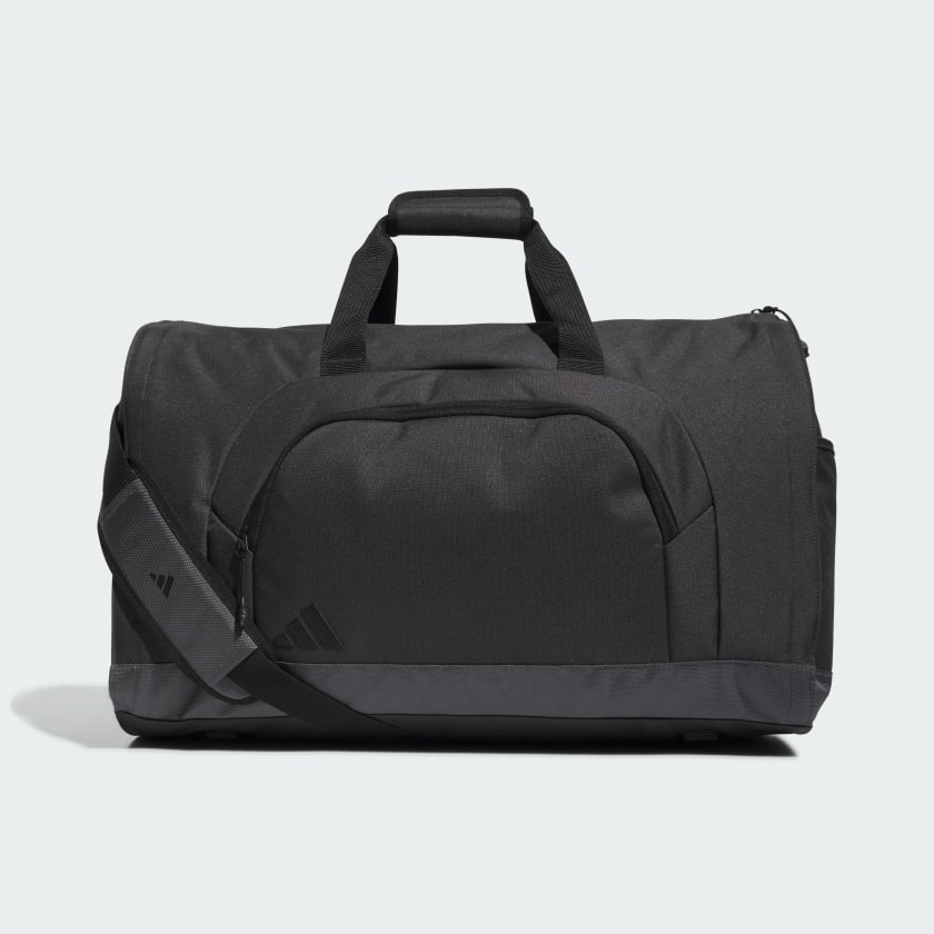 Grey adidas duffle bag 2025