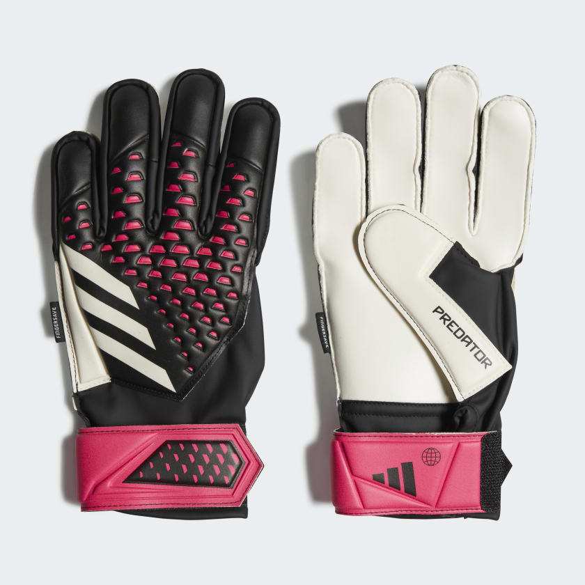 Match Fingersave Gloves - Black | Kids' Soccer | adidas US