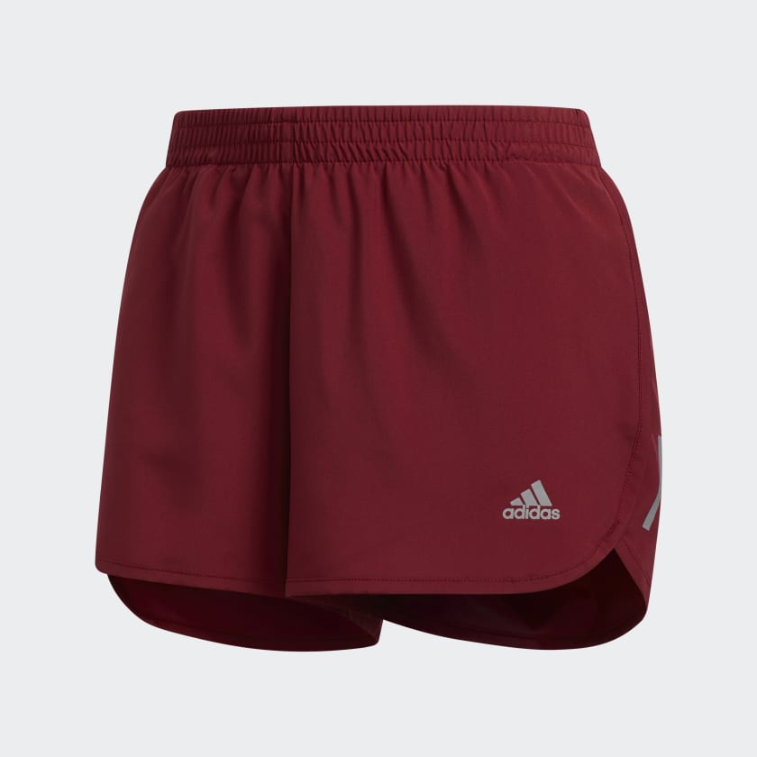 Maroon sales adidas shorts