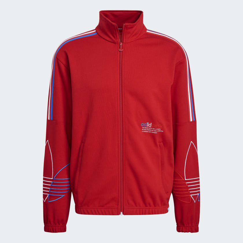 adidas Adicolor FTO Track Jacket Red adidas Canada