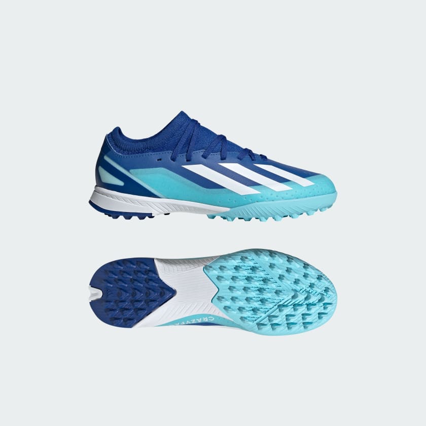 adidas X Crazyfast.3 Turf Boots - Blue | adidas UK