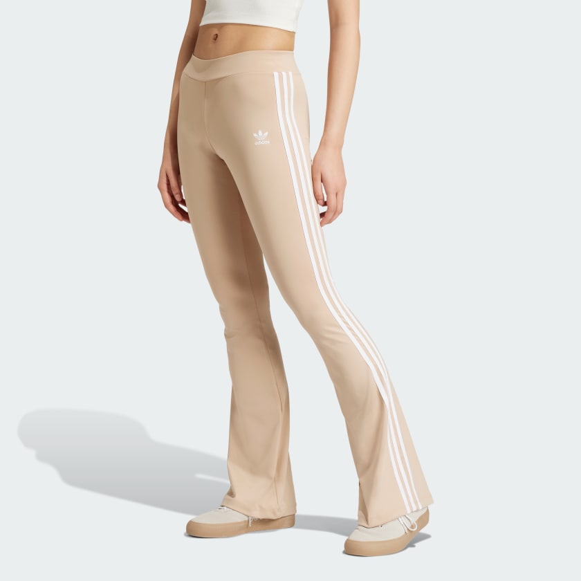 Beige adidas leggings deals