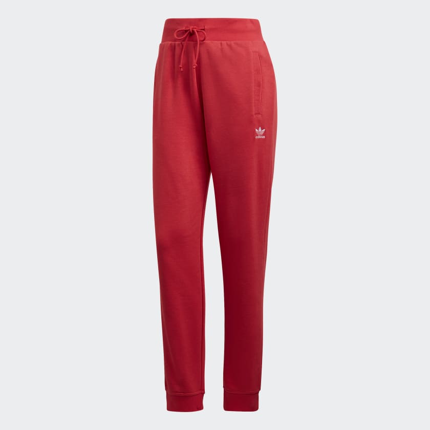 Calça moletom adidas vermelha online