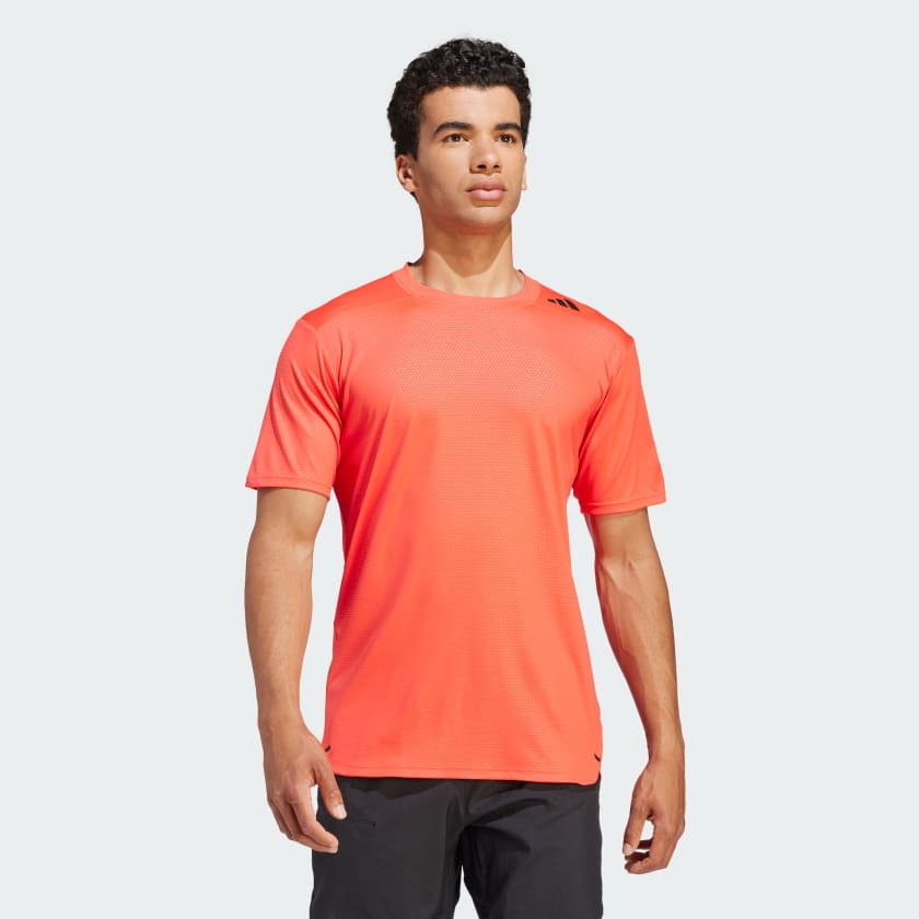 adidas D4T Strength Workout T-Shirt - Red | adidas UK