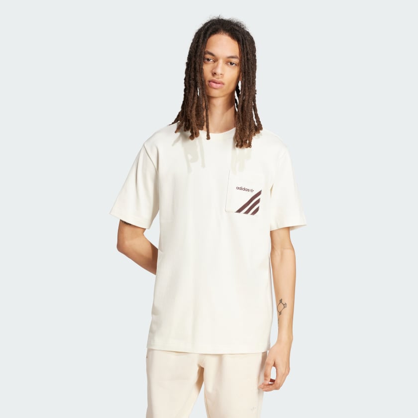 T shirt Pocket Bianco adidas adidas Italia