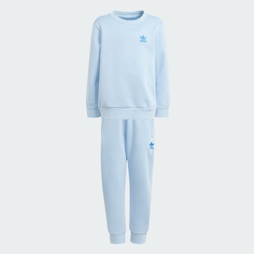 adidas Adicolor Crew Set - Blue | Free Shipping with adiClub 