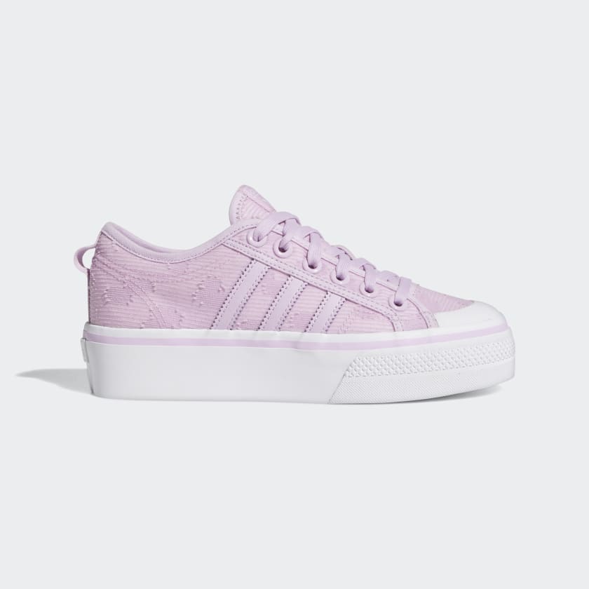 adidas Nizza Platform Shoes - Purple | adidas UK