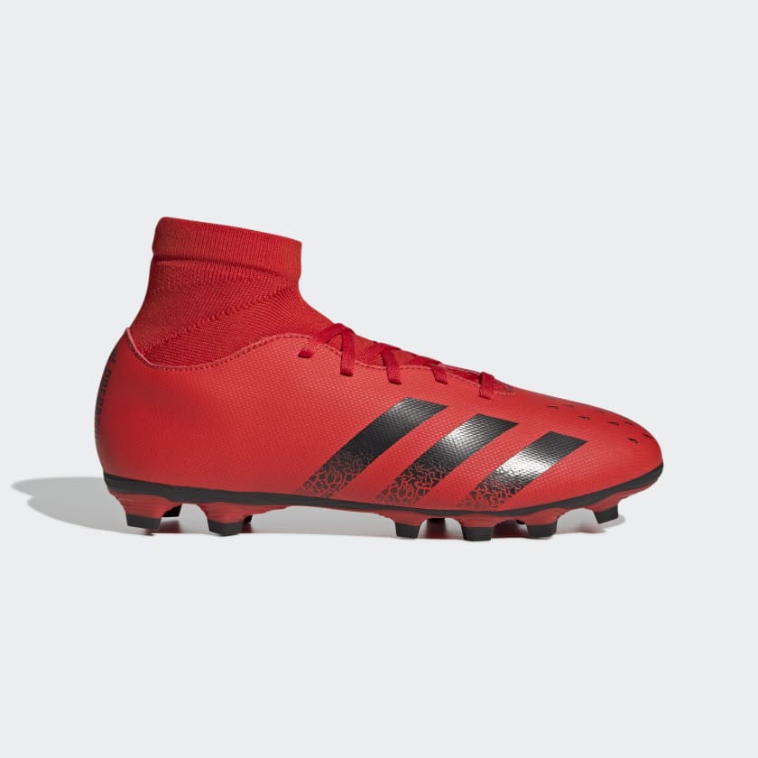 Taquetes adidas rojos shop