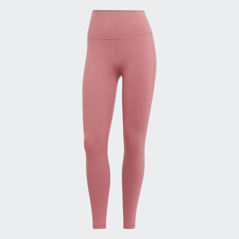 Girls pink adidas leggings 2025