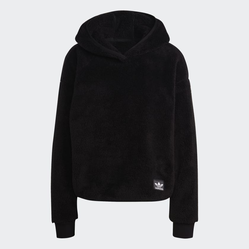 Fluffy teddy hoodie 2025