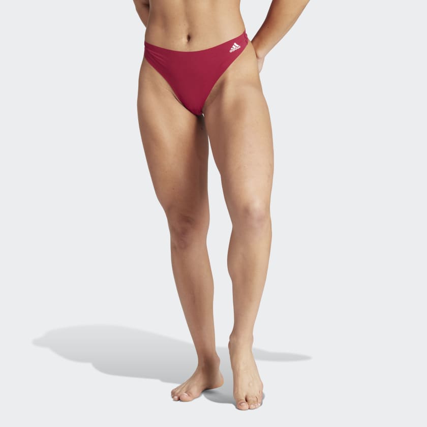 adidas Active Micro-Flex Thong Underwear - Red | adidas Canada
