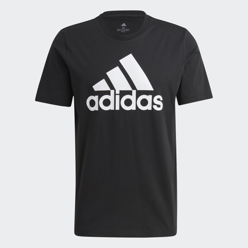 Camiseta Essentials Big Logo Preto adidas adidas Brasil