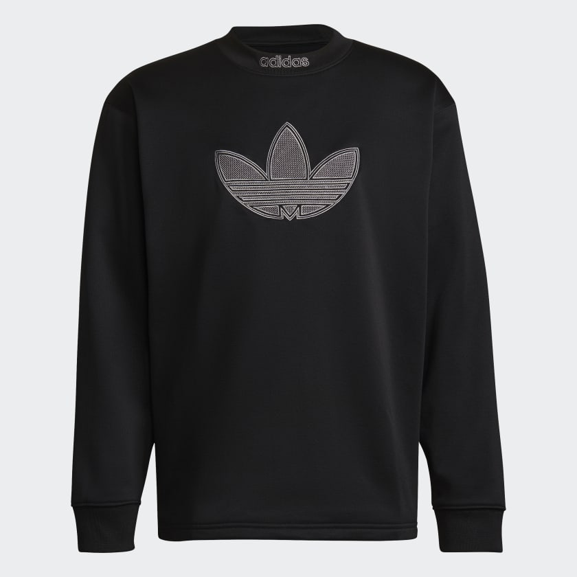 Buzo adidas cuello clearance redondo
