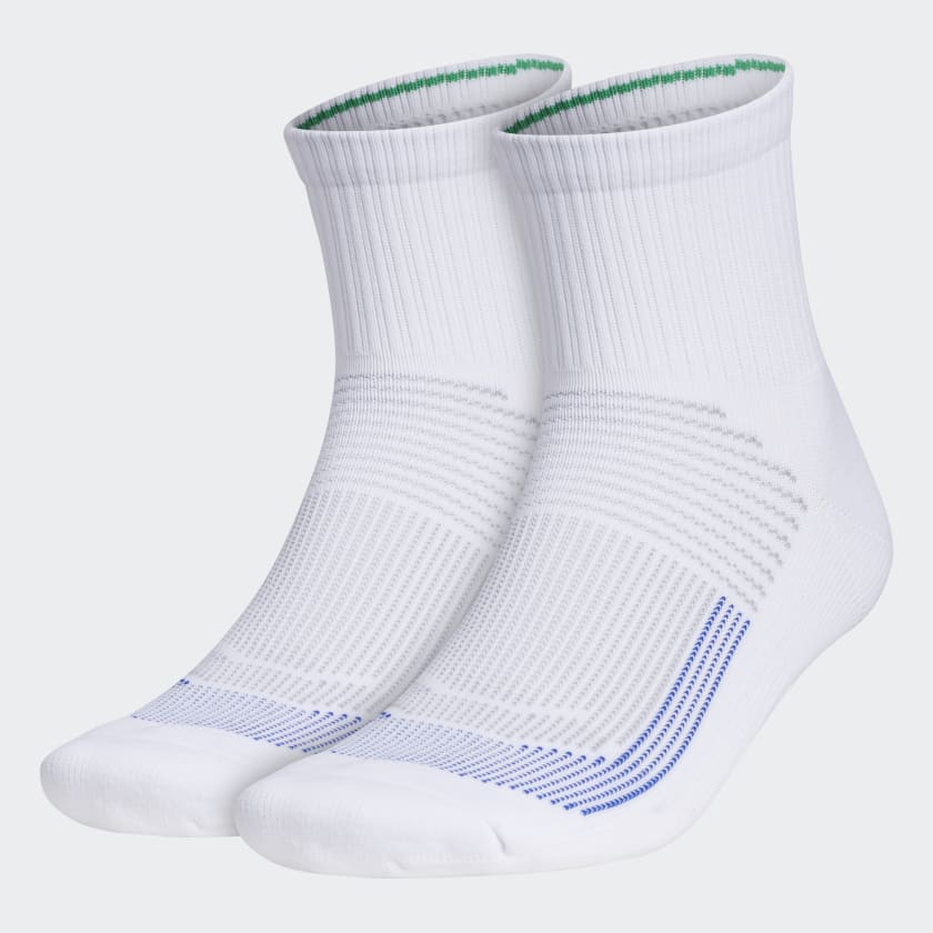 adidas Superlite UB21 Quarter Socks 2 Pairs White Men's Training