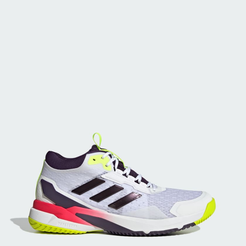 adidas Crazyflight 6 Mid Indoor Shoes - White | Free