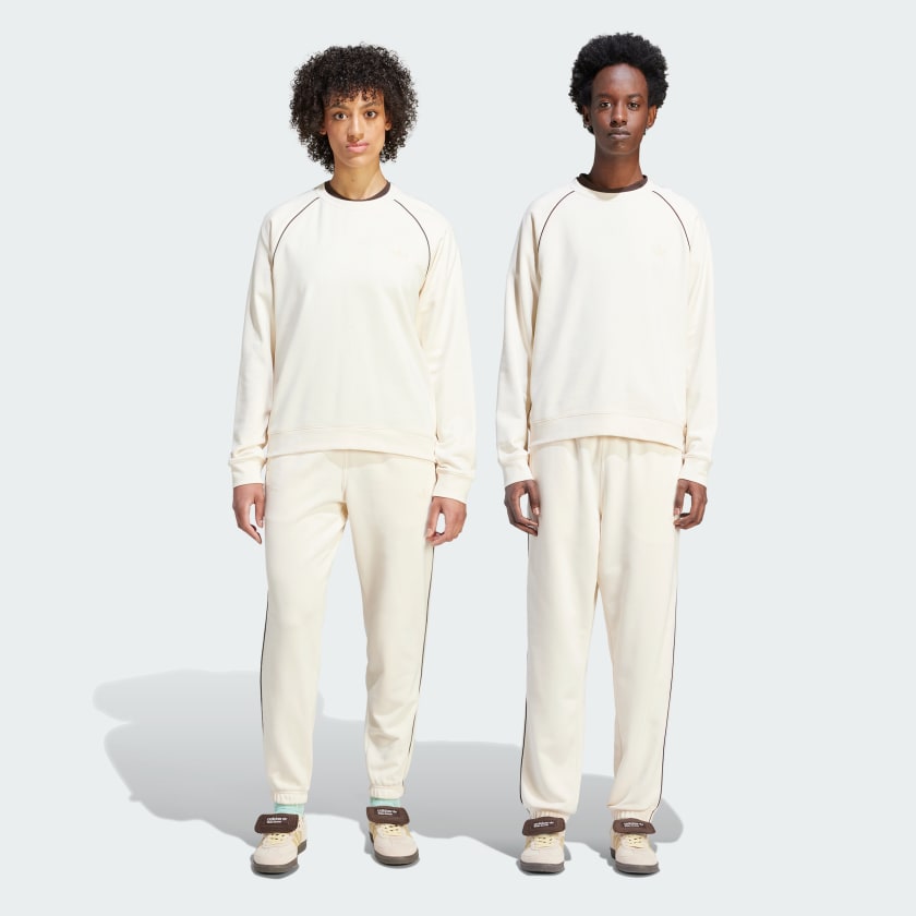 White sweat outfit sales
