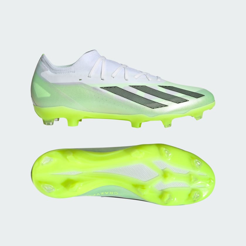 adidas X Crazyfast.2 Firm Ground Soccer Cleats - White | Unisex