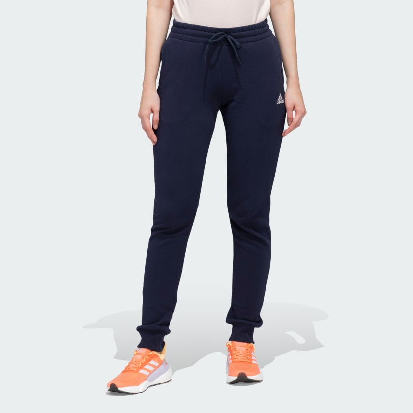 adidas Women's Essentials Linear French Terry Cuffed Pants