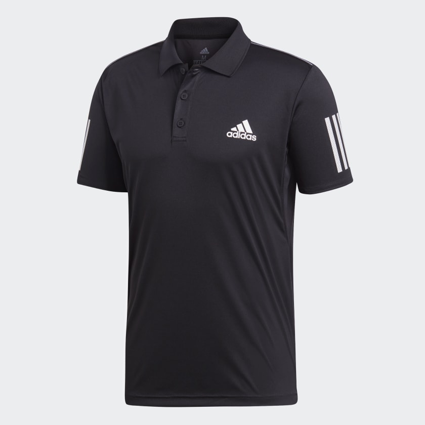 Adidas 3 stripe polo discount