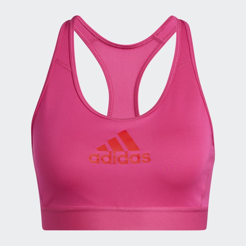 Adidas Don't Rest Plus Size bra 3x Wild Pink/ Team Real Magenta