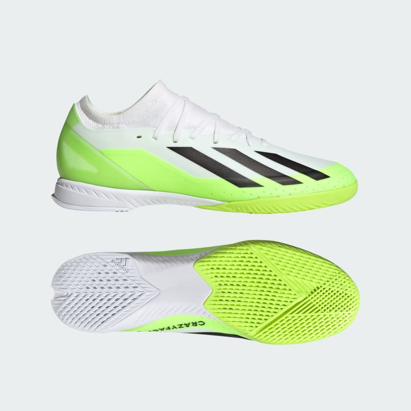 adidas X Crazyfast.3 Indoor Soccer Shoes - White | adidas Canada