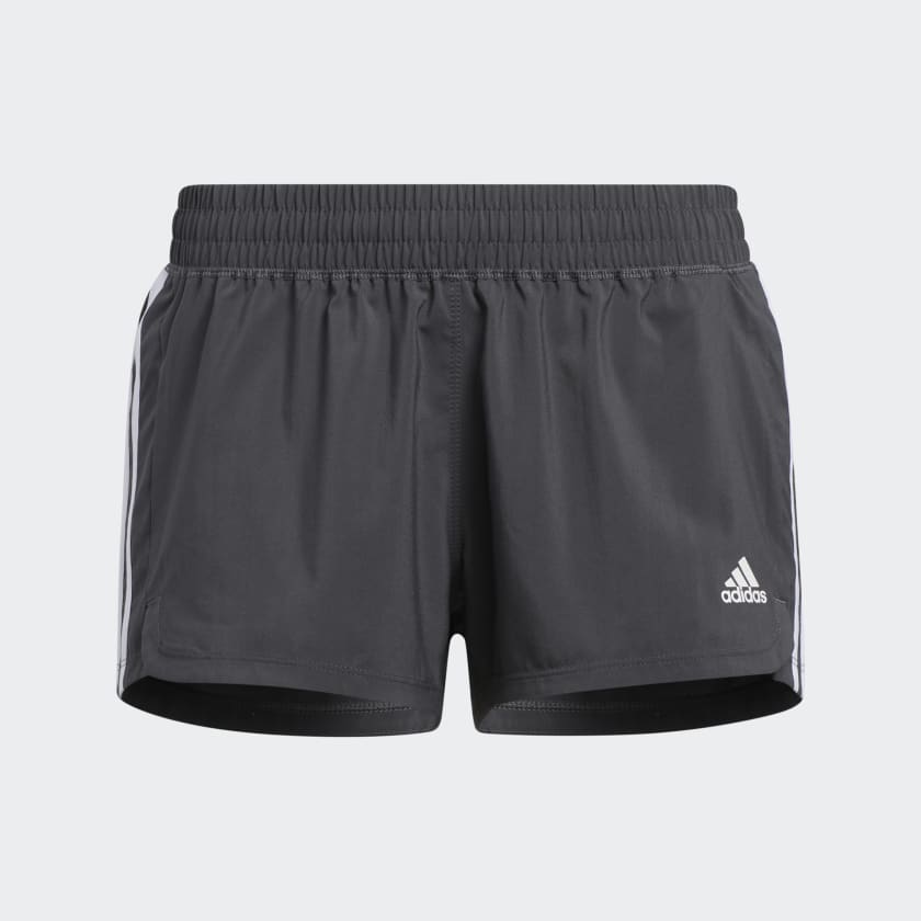 adidas Pacer Woven Shorts - Grey | Women's Training | US