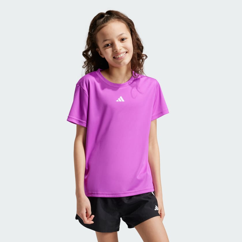T shirt da allenamento Train Essentials Regular Fit Logo Junior Viola adidas adidas Italia