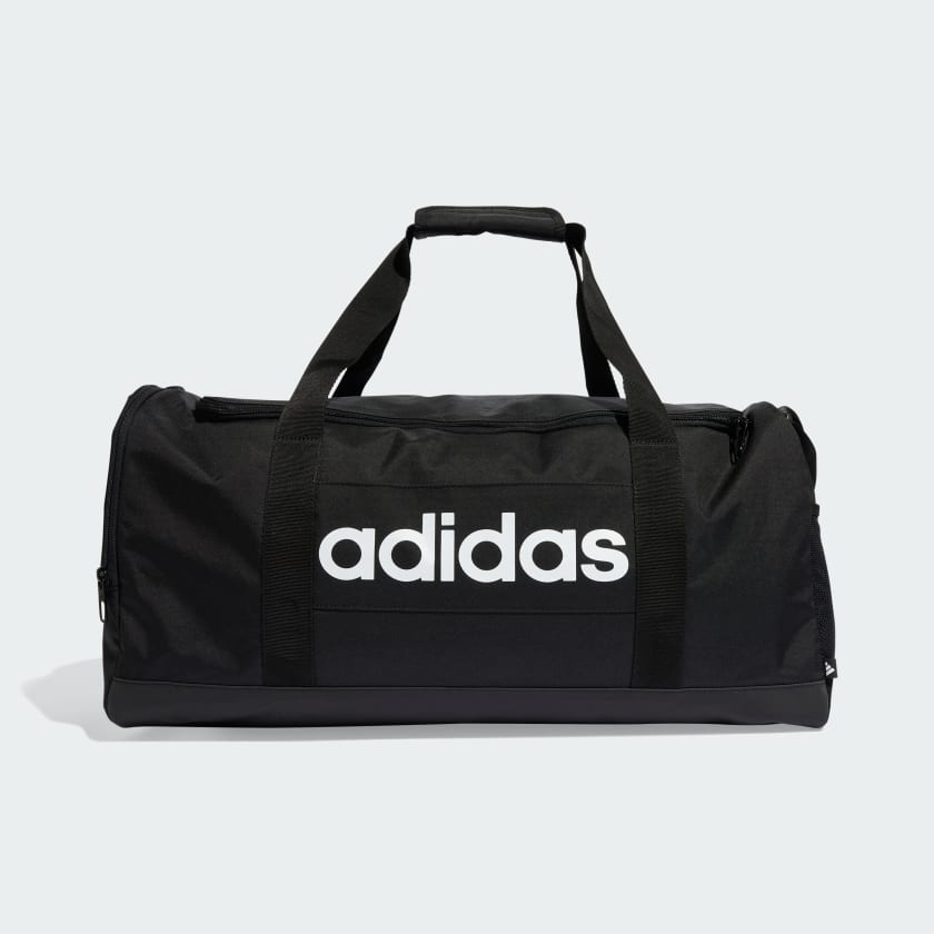 Adidas linear duffel bag new arrivals