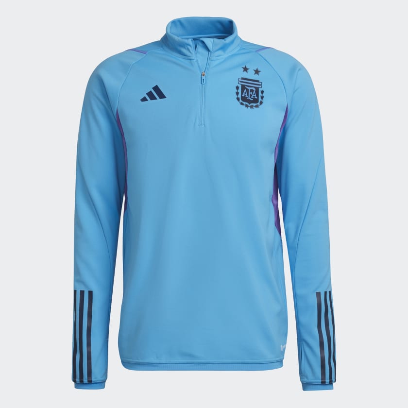 adidas Argentina Tiro 23 Training Top Blue adidas Thailand
