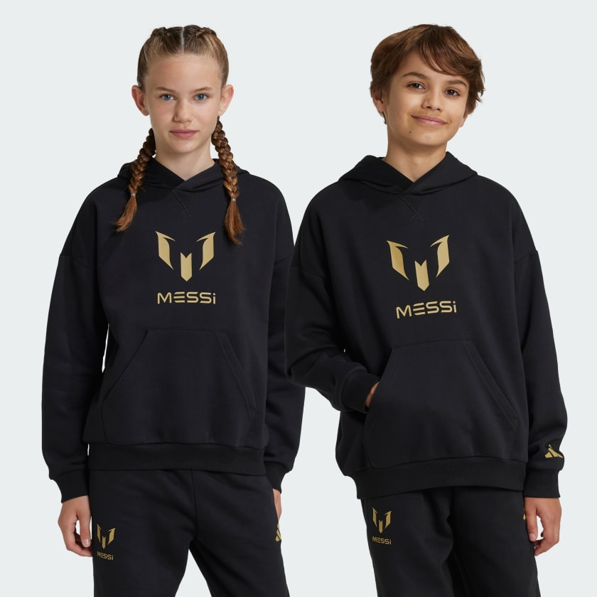 adidas Messi Kids Hoodie Schwarz adidas Deutschland