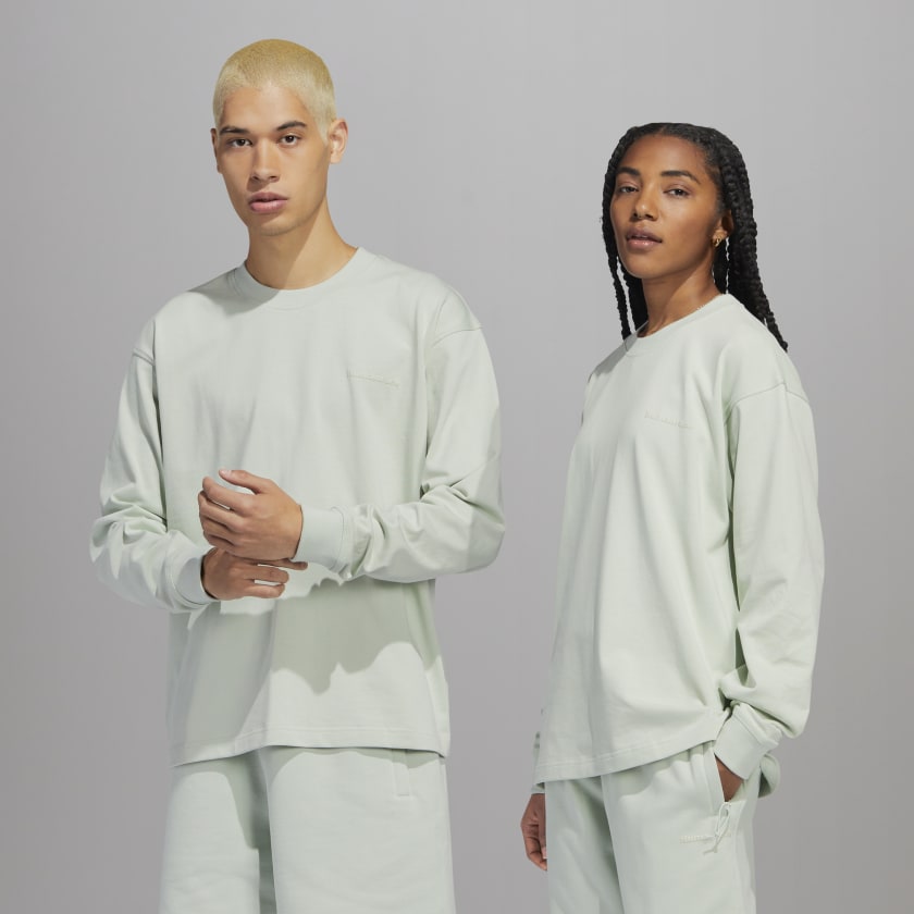 Pharrell Williams Basics Long Sleeve Tee (Gender Neutral) - Green