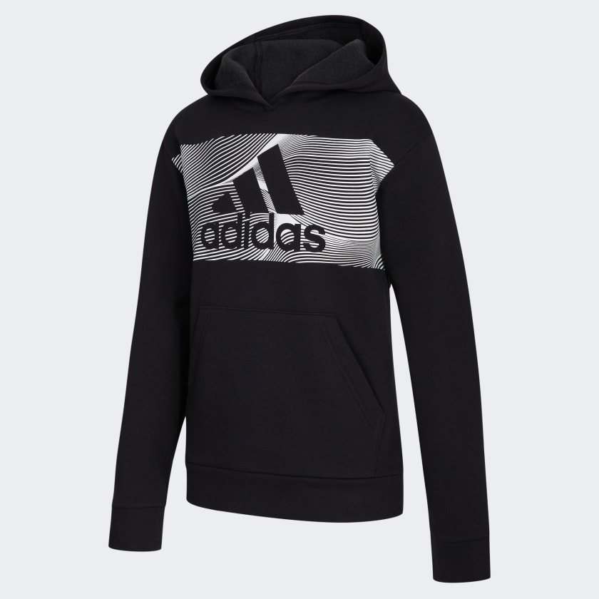 Cotton fleece hoodie adidas sales