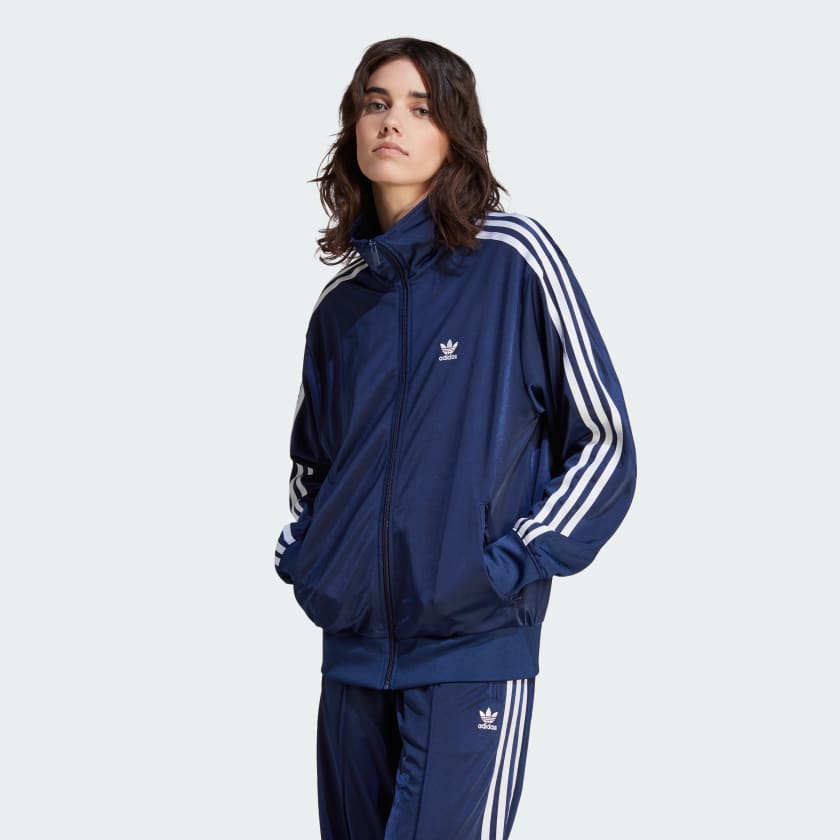 Veste de survêtement ample Adicolor Classics Firebird - Bleu adidas | adidas France