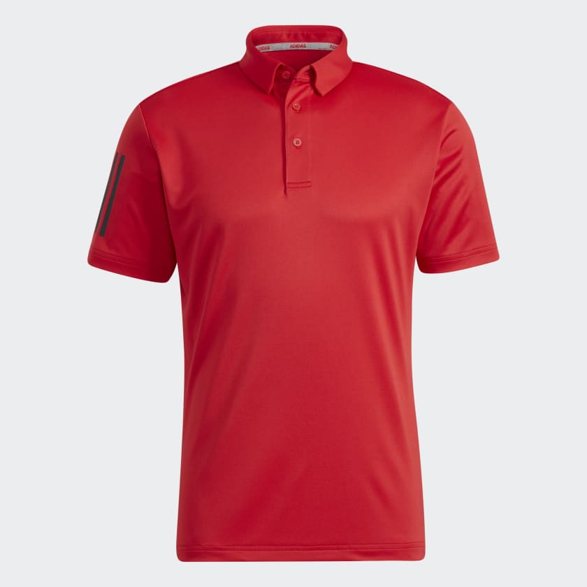 adidas AEROREADY Short Sleeve Polo Shirt - Red | adidas Philippines