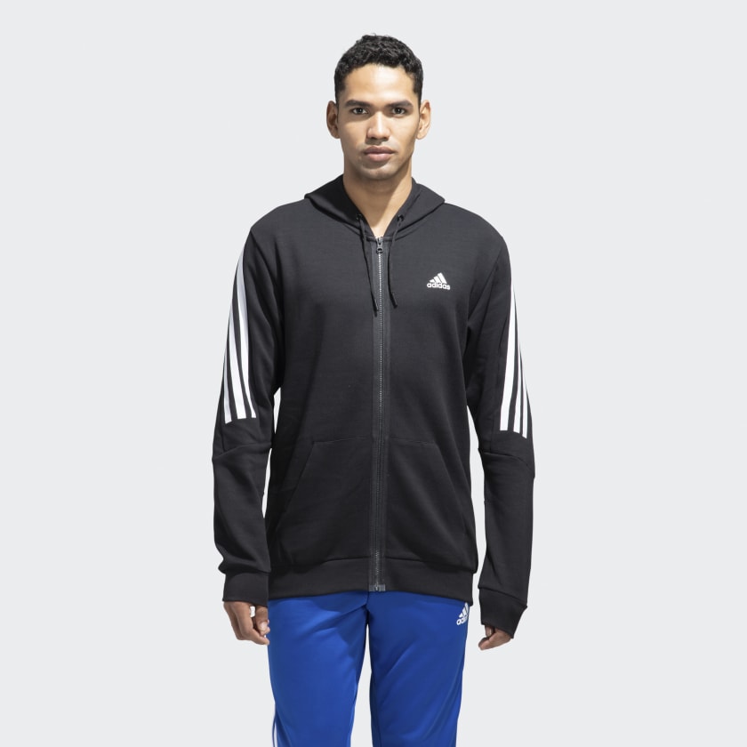 Adidas 3s full deals zip jacket