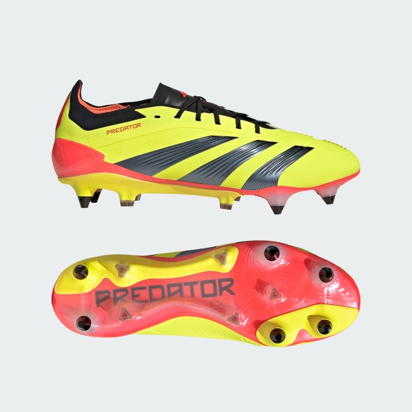 adidas Calzado de Futbol Predator Elite Terreno Blando Amarillo adidas Mexico