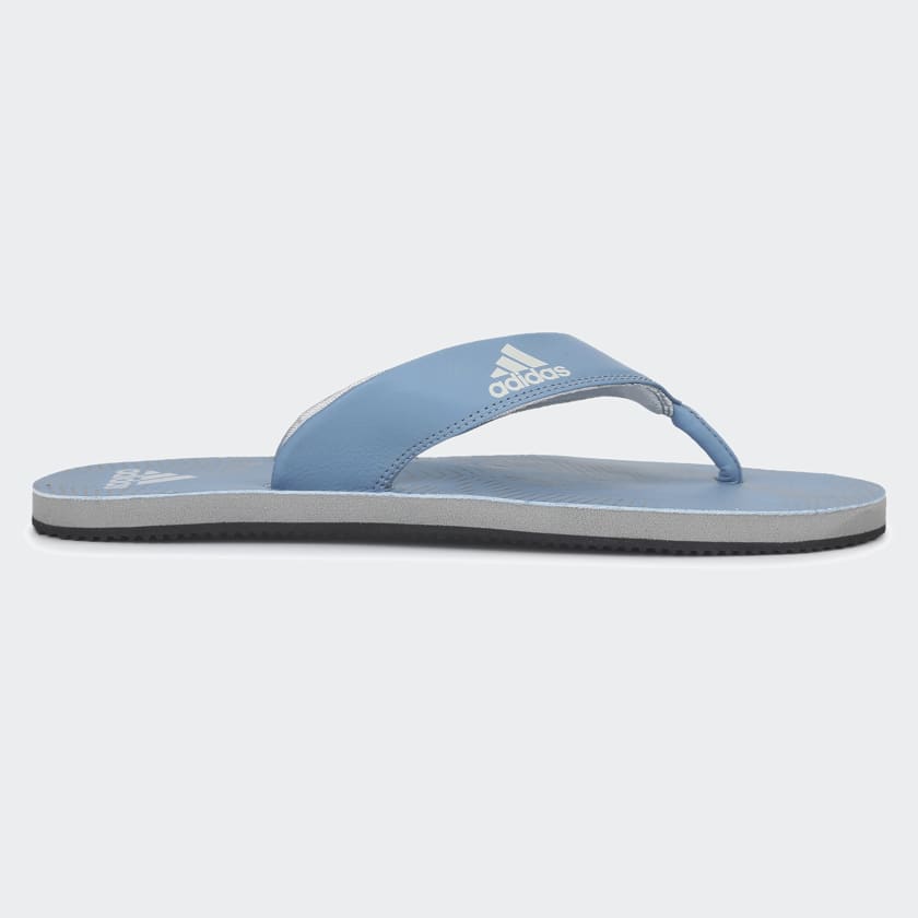 adidas navy blue flip flops