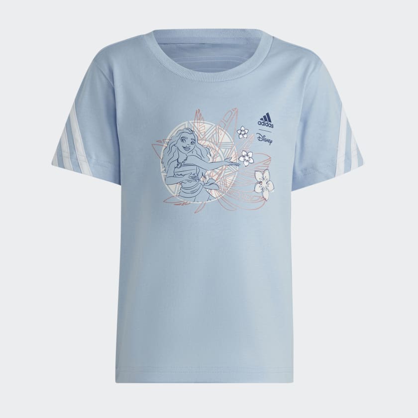 adidas Disney Moana T Shirt Blue adidas UK