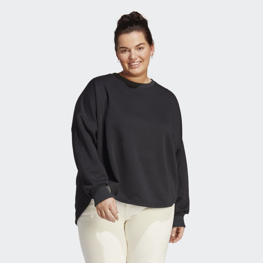 adidas x 11 Honoré Sweatshirt (Plus Size) - Black | Women's Lifestyle |  adidas US